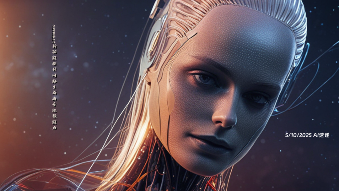 5/10/2025 AI速遞 | QwenChat新功能提升網站生成與音視頻能力