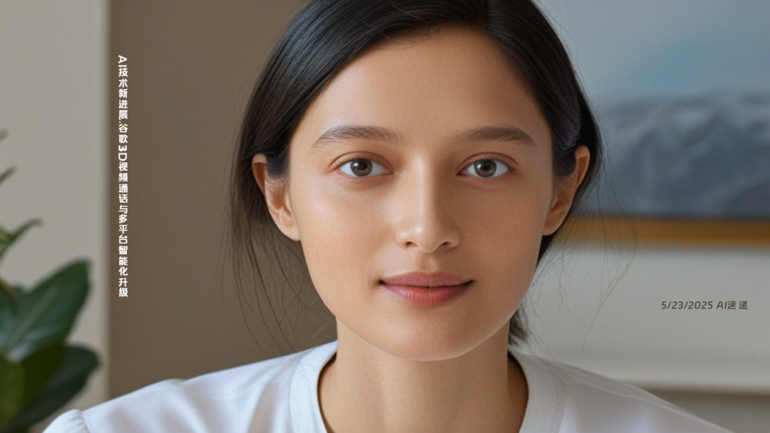 5/23/2025 AI速遞 | AI技術(shù)新進(jìn)展：谷歌3D視頻通話與多平臺(tái)智能化升級